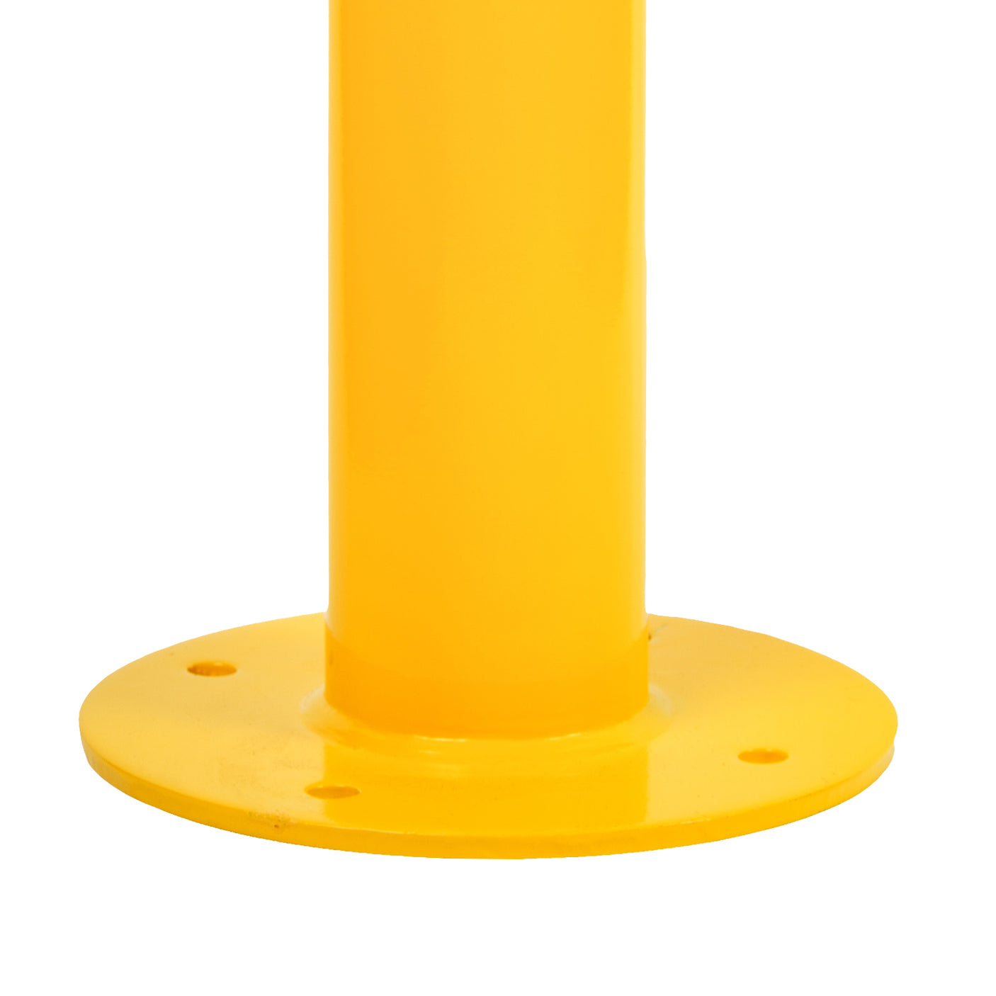 Surface Mounted Bollard 90mm Yellow 1200mm High