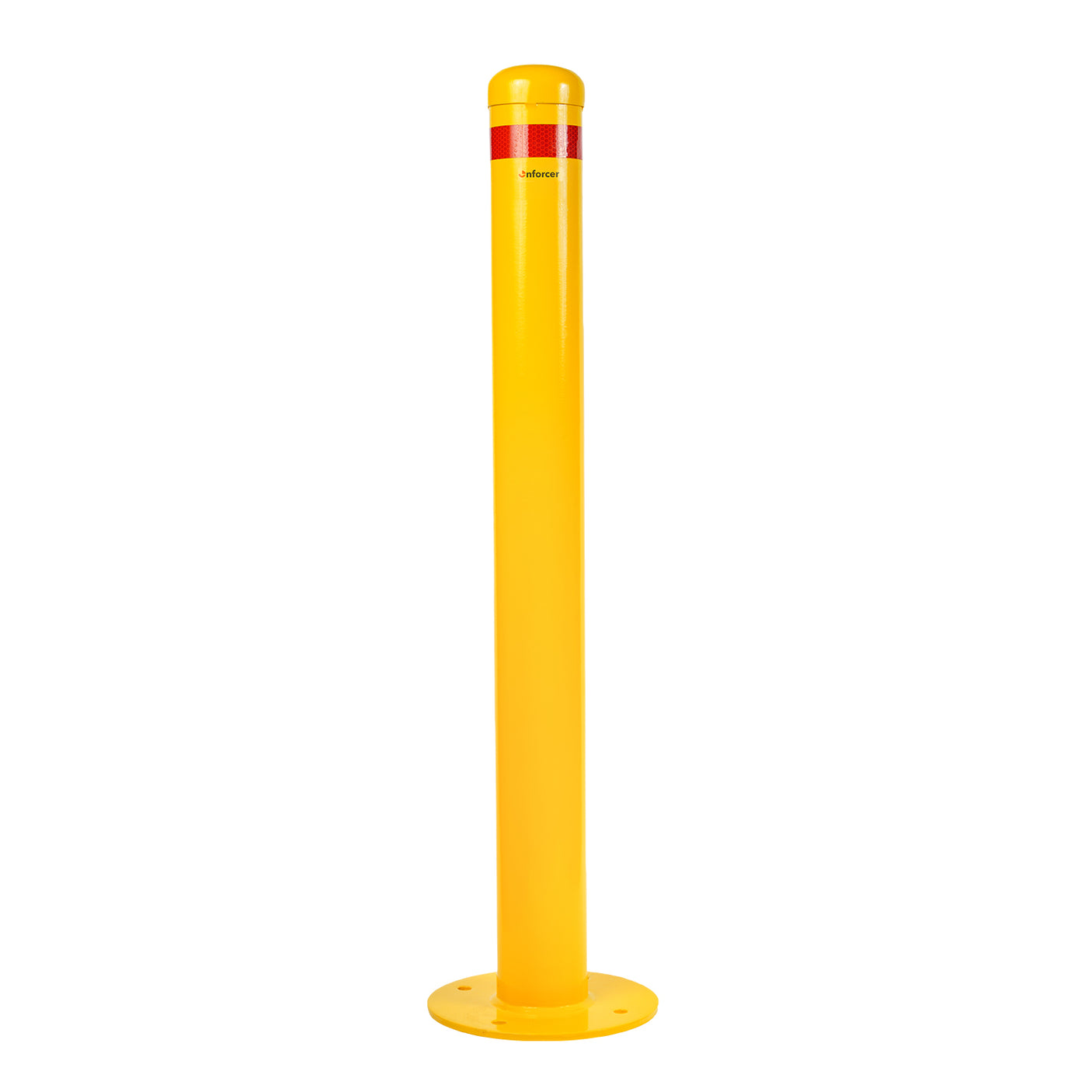 Surface Mounted Bollard 90mm Yellow