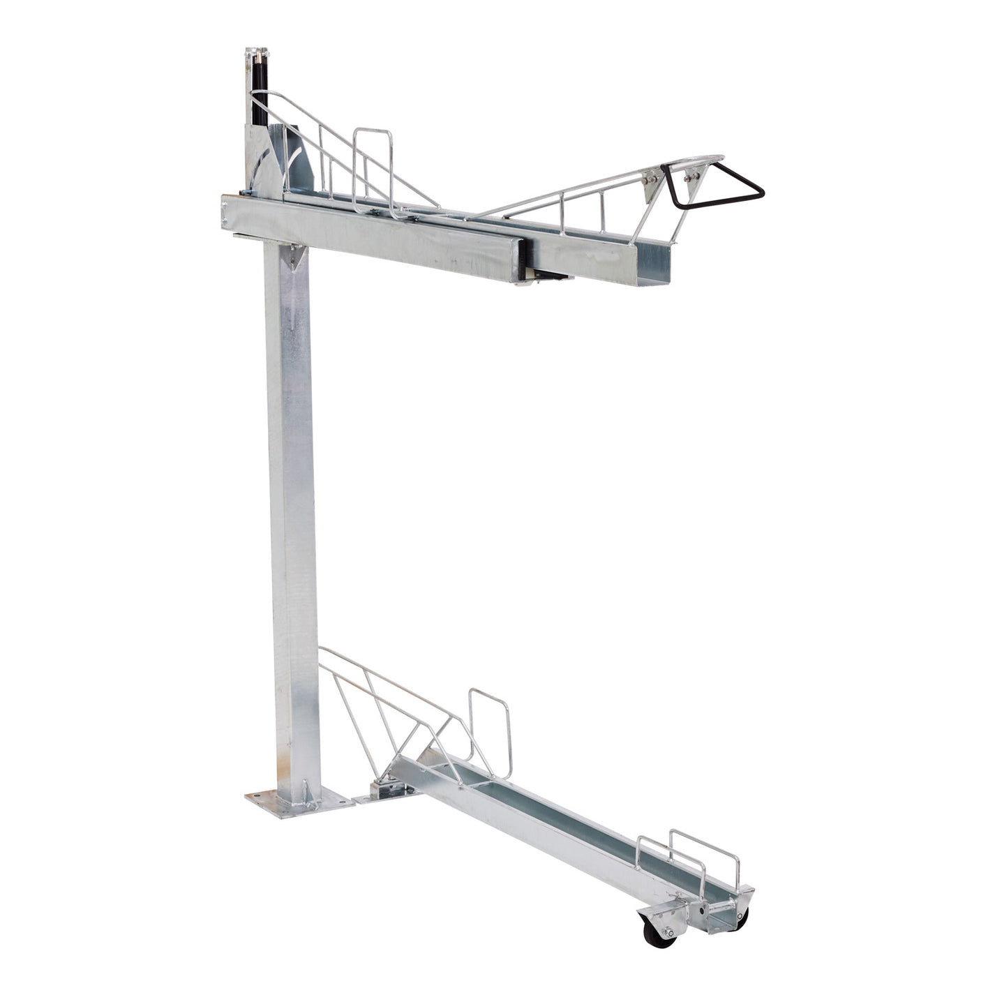 Bike Rack Double Tier Height with Ramp for  Bikes