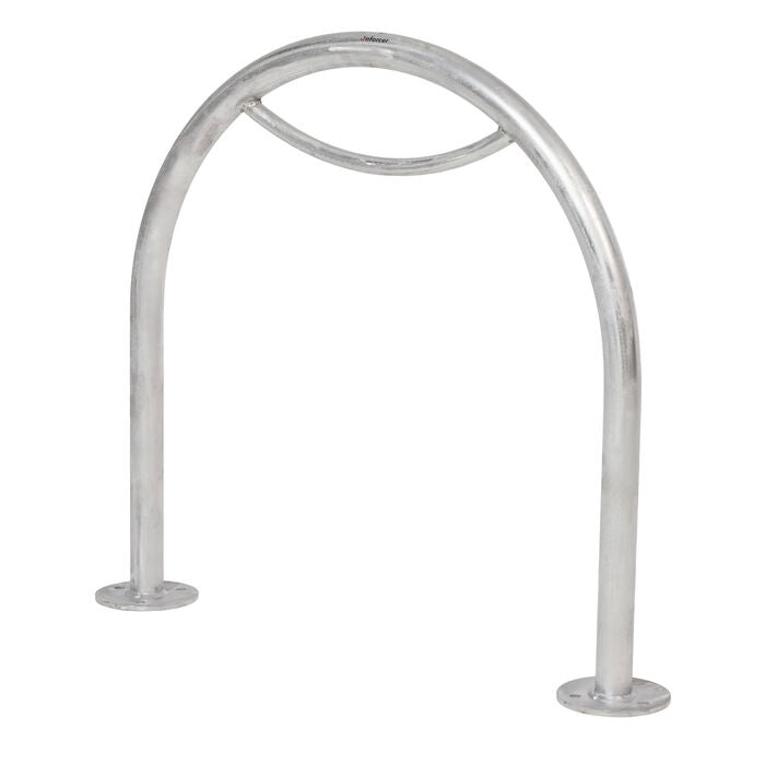 Bike Rack City of Melbourne Design Surface Mounted - Galvanised