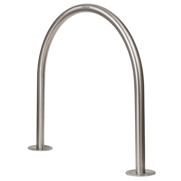 Bike Rack Surface Mounted Hoop Stainless Steel 304