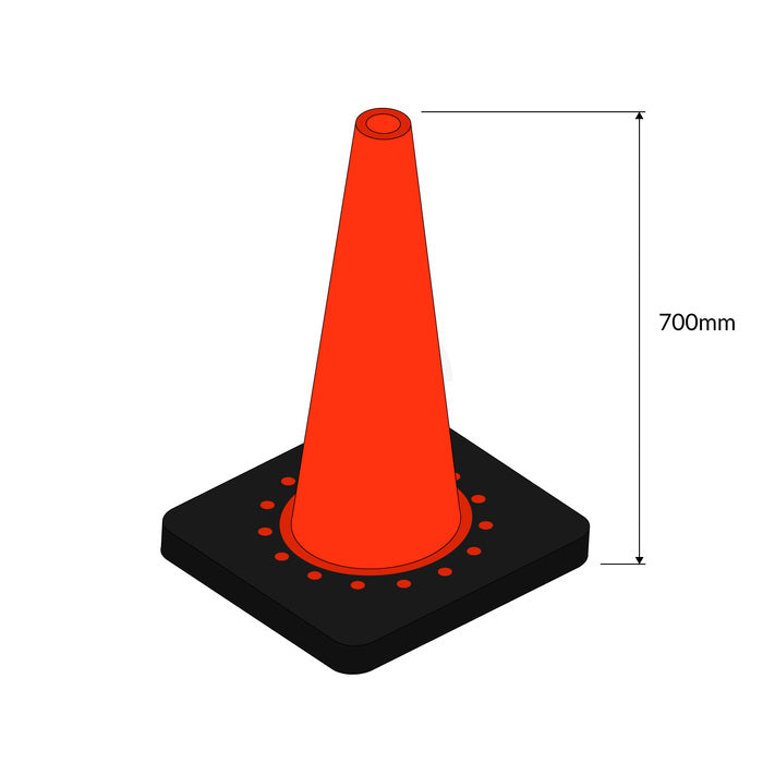 Traffic Cone 700mm