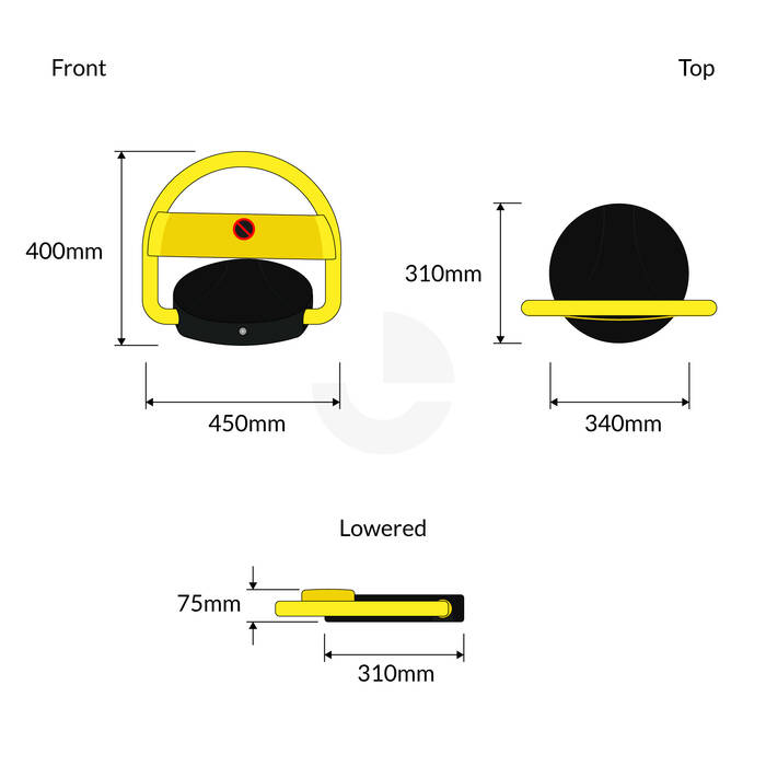 Bollard Parking Automatic Remote Control