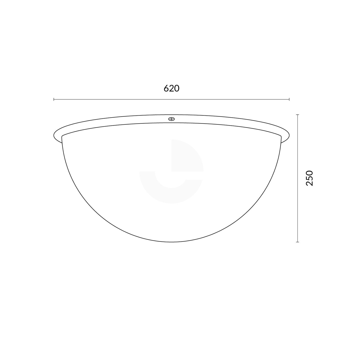 Full Dome Mirror - 600mm