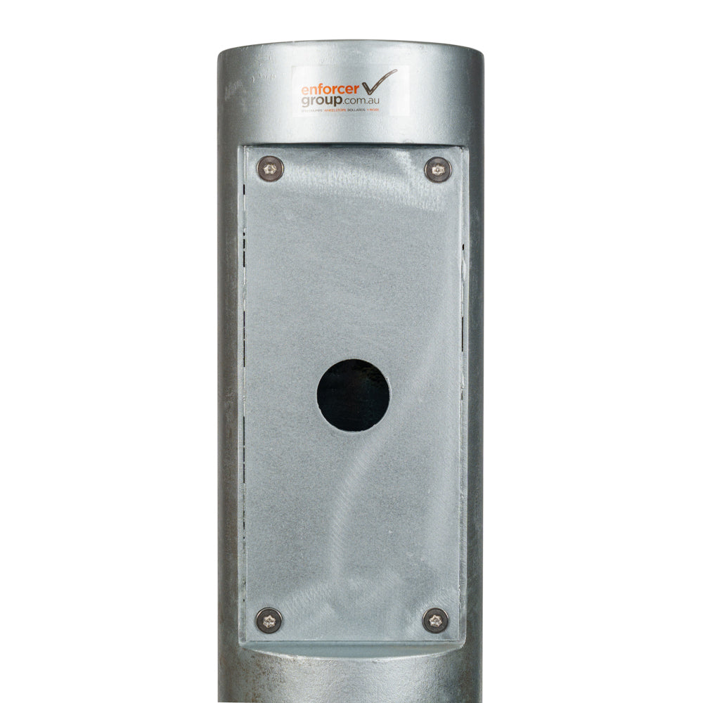Intercom Bollard Post - 165mm Hot Dipped Galvanised
