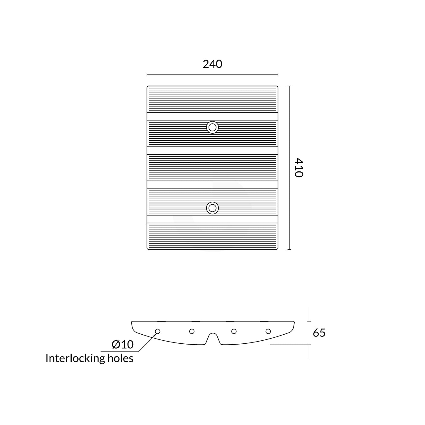 Rolled Kerb Ramp For Driveway Edge - Angle Section