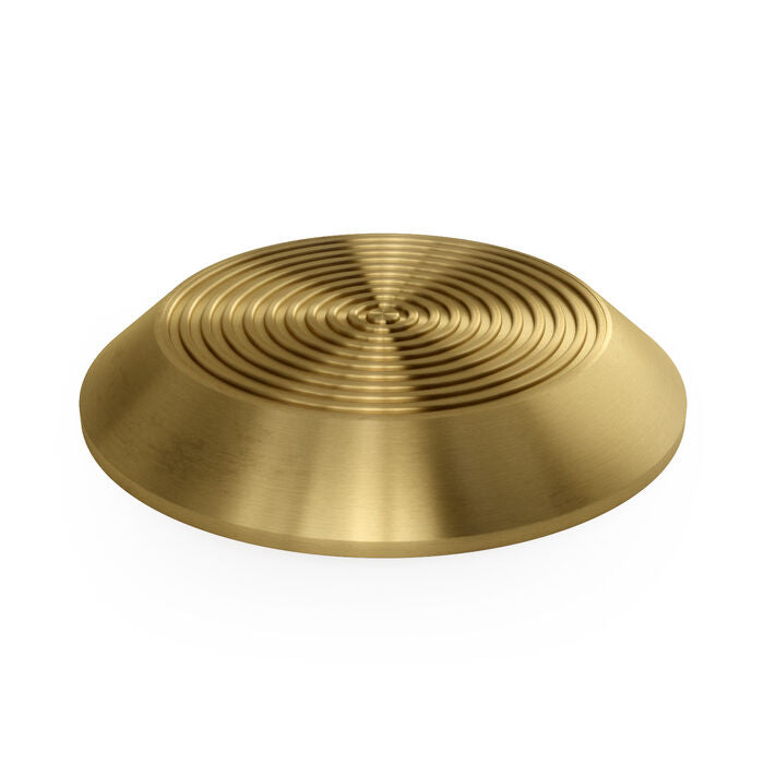 VisioTac Tactile Indicator Single Stud - Brass