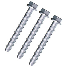 Concrete Screw Bolts (12mm x 75mm) Pack of 3