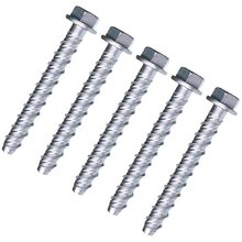 Concrete Screw Bolts (12mm x 75mm) Pack of 5