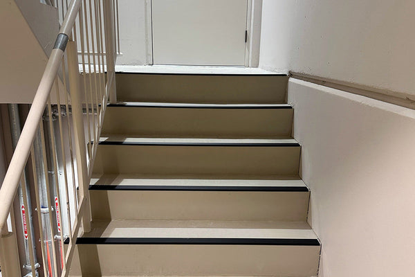 Stair Nosing and Safety Mirror Installation for a High-End Residential Development – Toorak, VIC