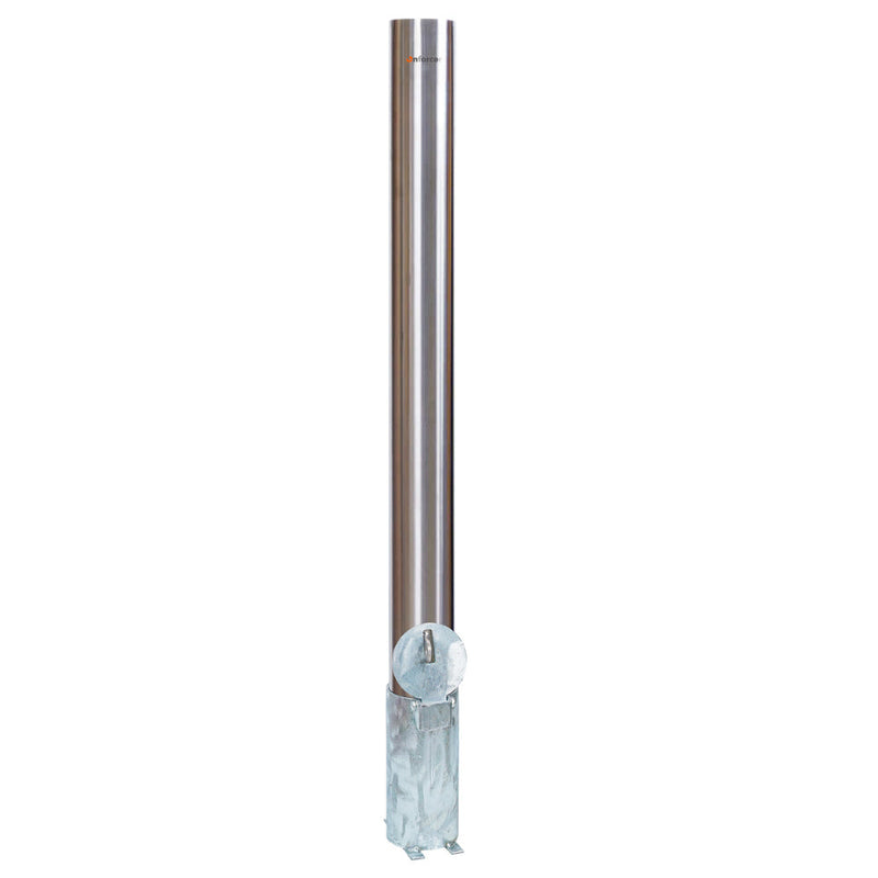 White Bollards