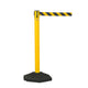 Black Retractable Belt & Rope Barriers