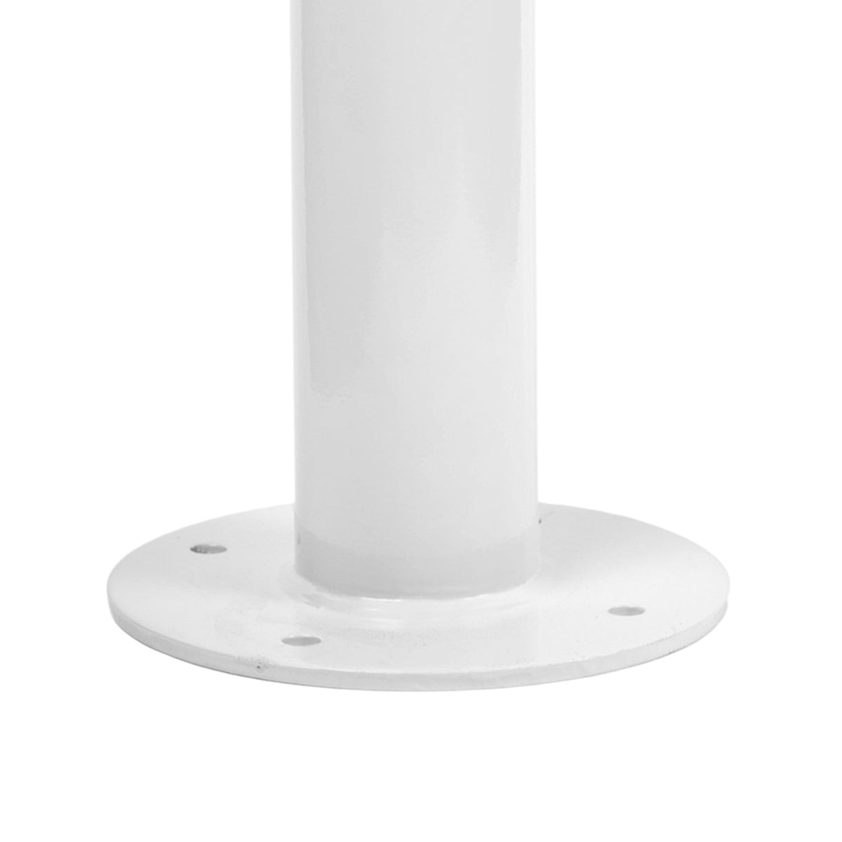 Bollard Surface Mounted 90mm White