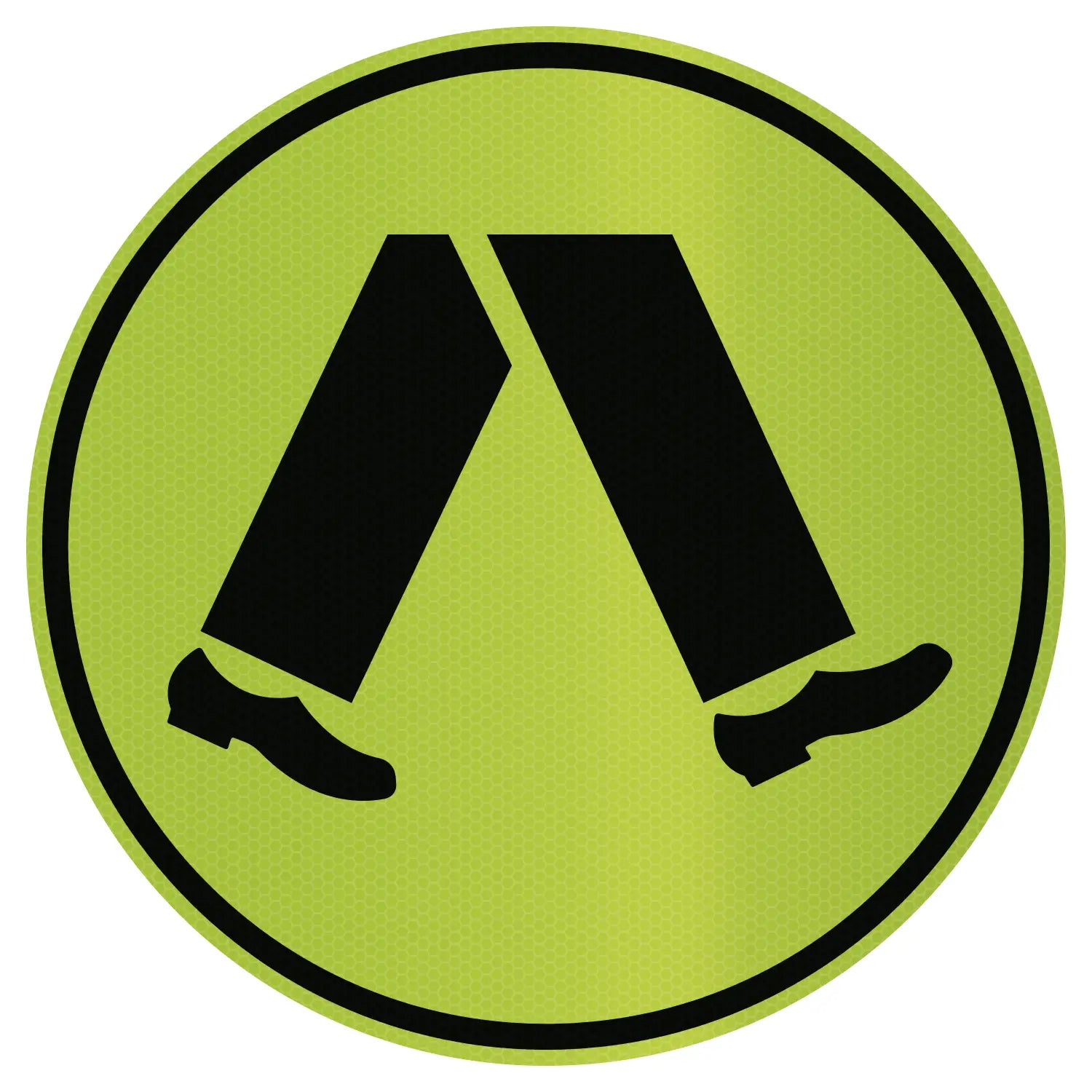 Sign Pedestrian Crossing R3-1A 600x600mm