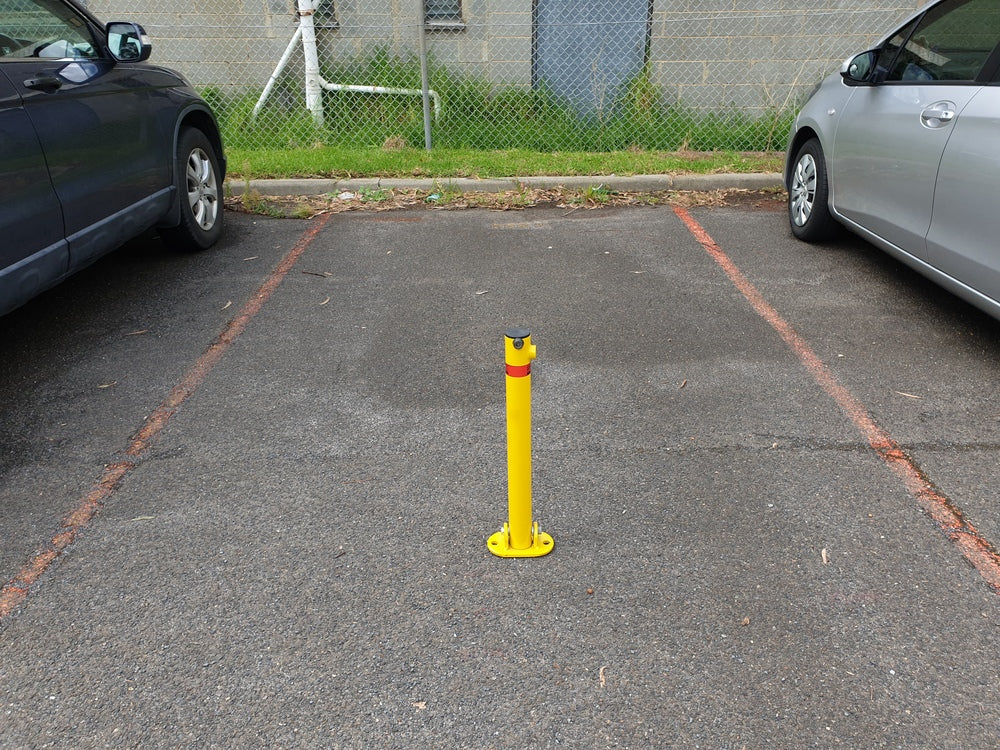 Bollard Fold-Down Parking