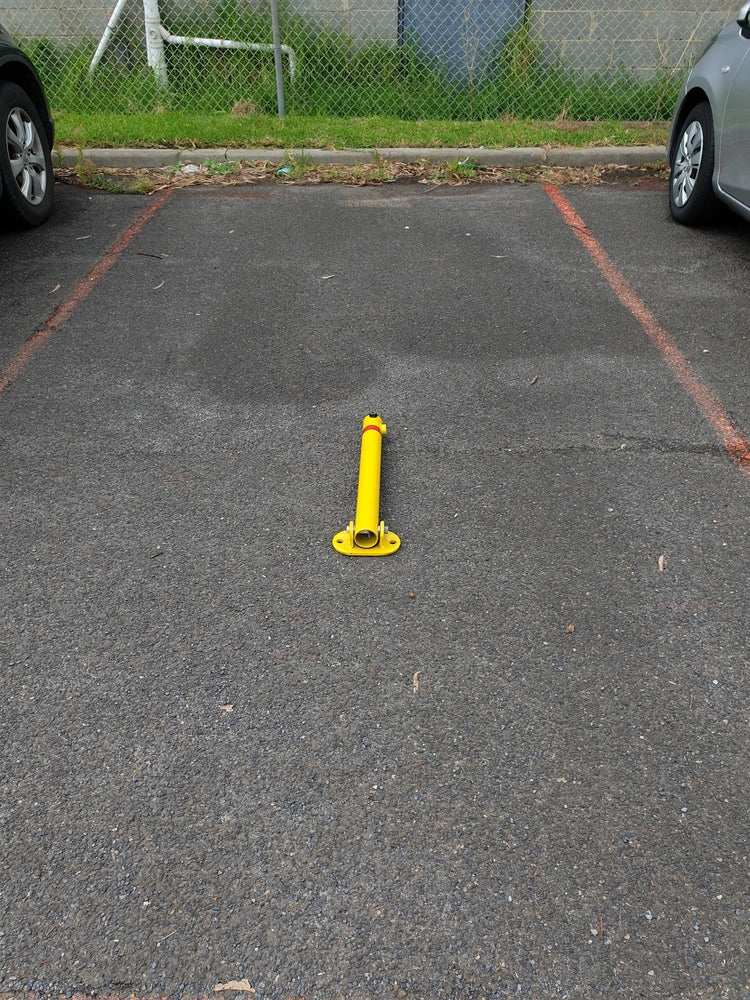 Bollard Fold-Down Parking