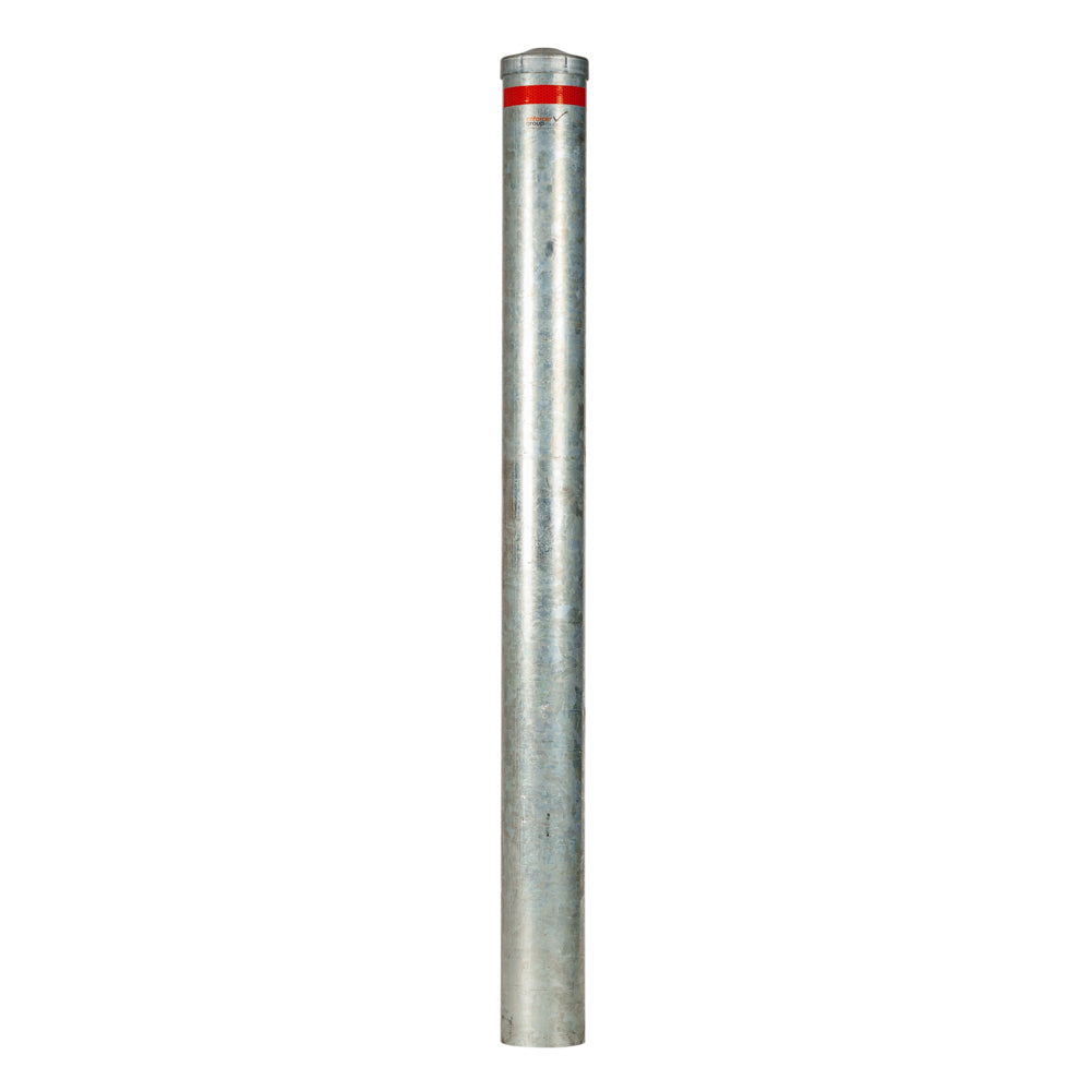 Bollard 114mm In Ground Hot Dipped - Galvanised