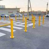 Surface Mounted Bollard 114mm Yellow