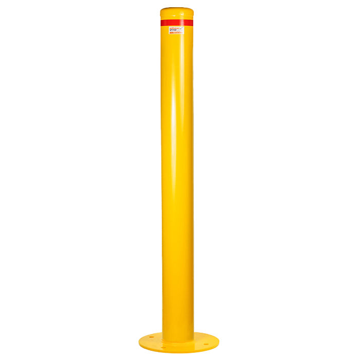 Surface Mounted Bollard 114mm Yellow