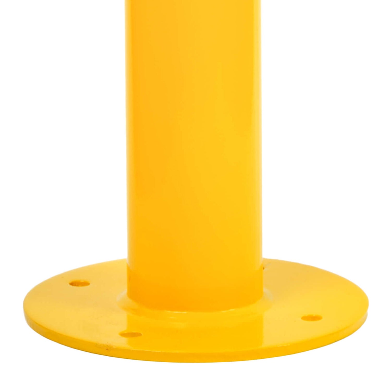 Surface Mounted Bollard 114mm Yellow