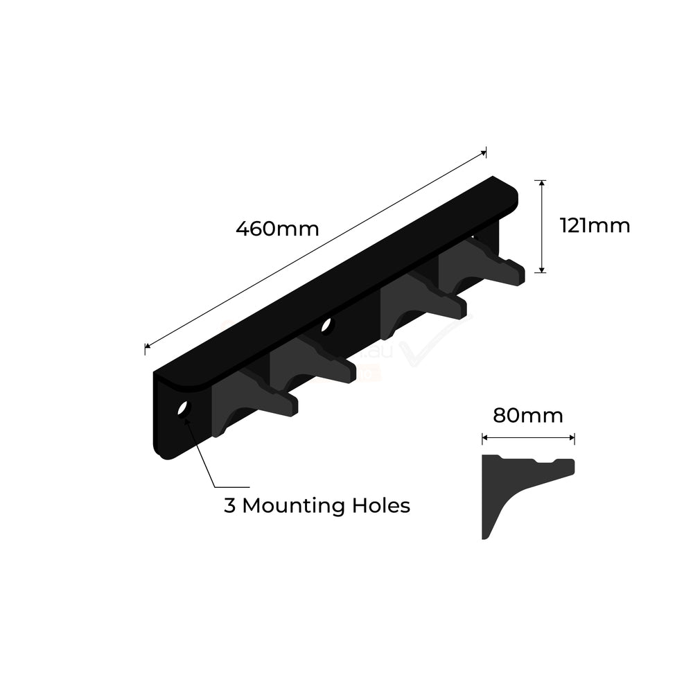 Bollard 140mm Double Hanger