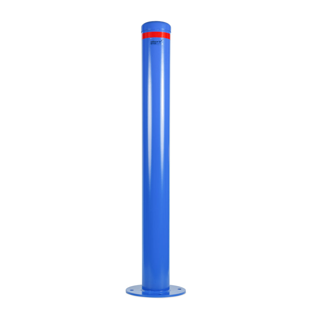 Surface Mounted Bollard Disabled Parking 140mm - Blue