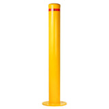 Bollard Disabled Parking 140mm Surface Mounted Yellow