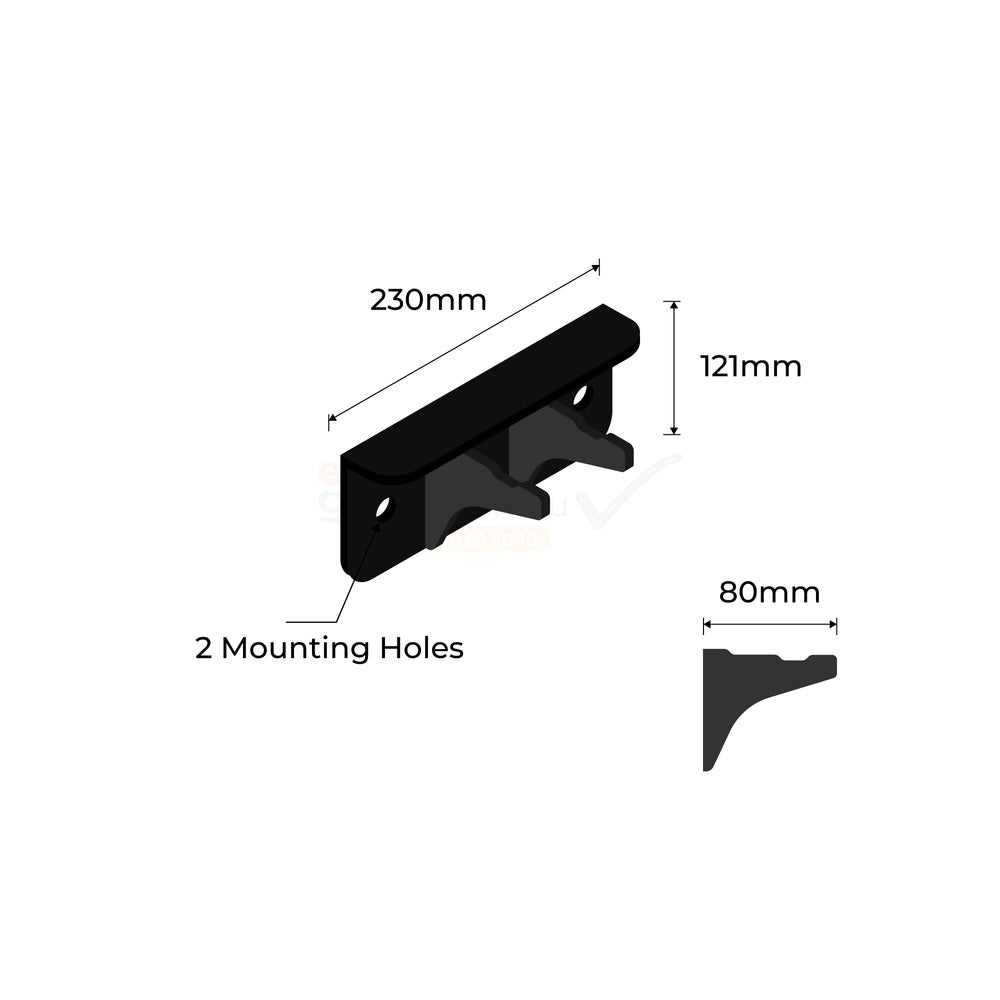 Bollard 140mm Hanger