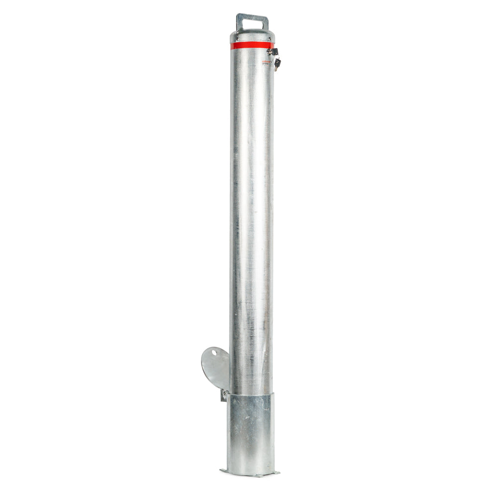 Bollard Removable KeyLock 140mm In Ground - Galvanised