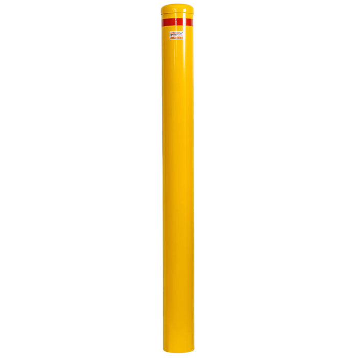 Bollard 140mm In Ground - Yellow