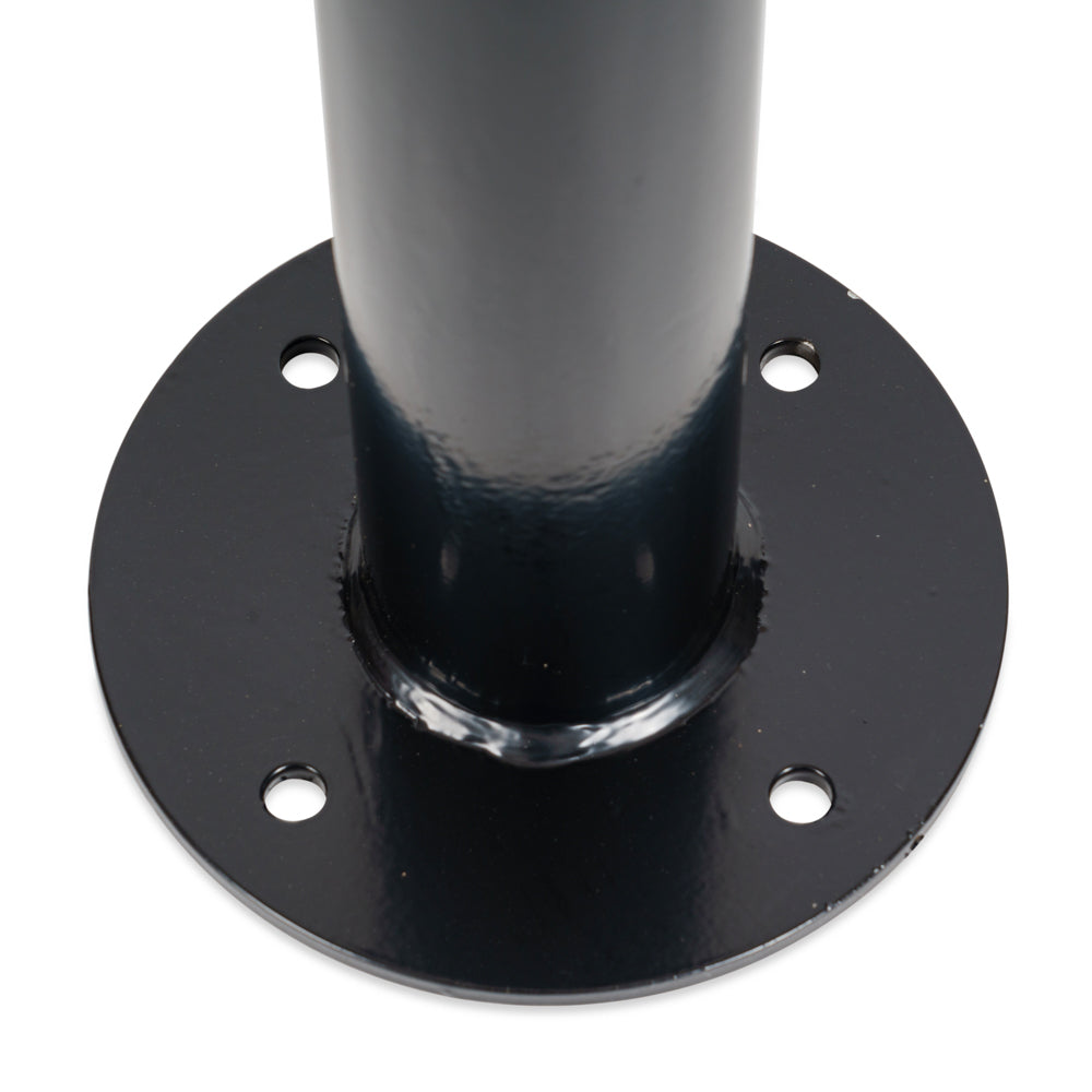 Surface Mounted Bollard 140mm Black