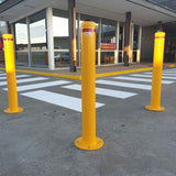 Surface Mounted Bollard 140mm Yellow