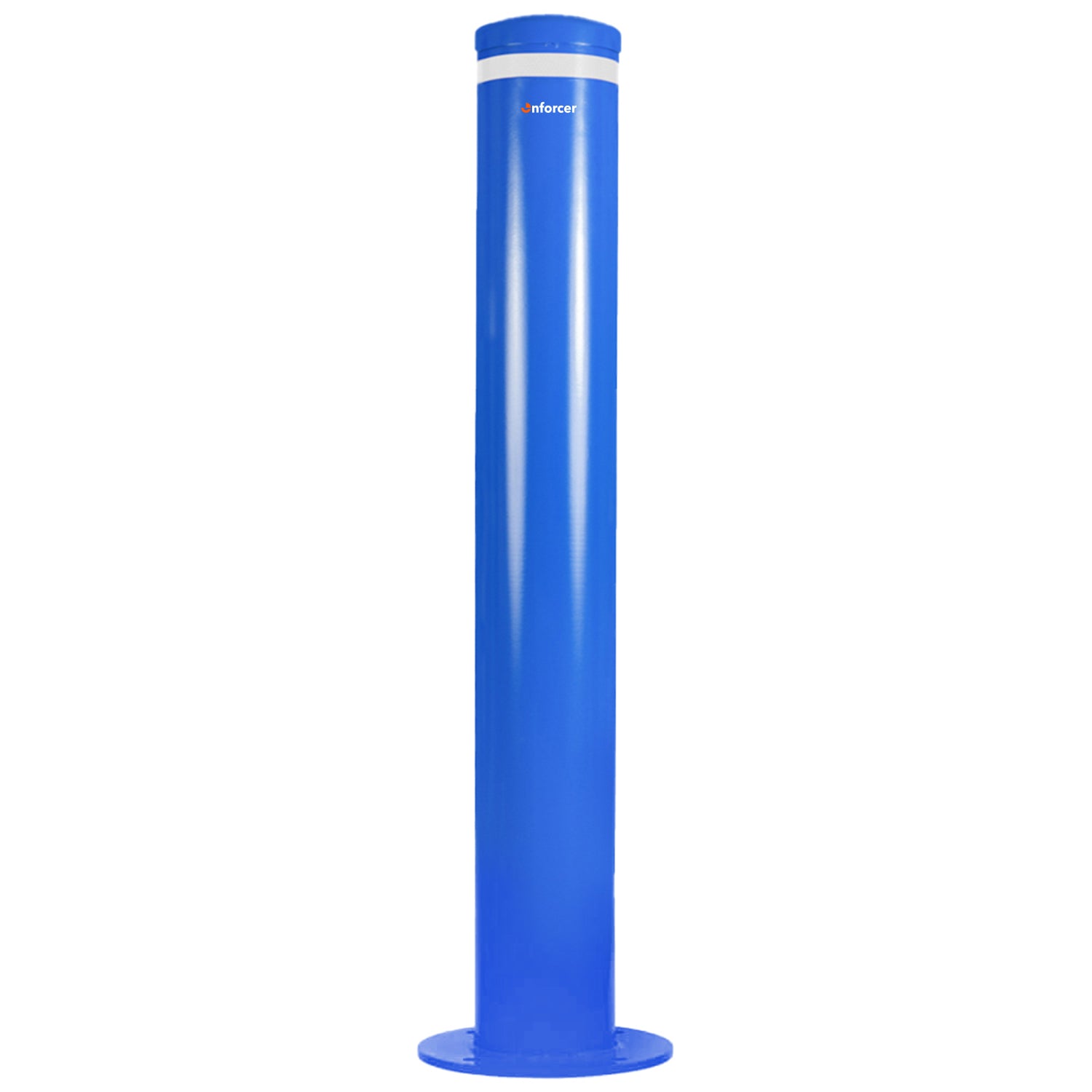 Disabled Parking Surface Mounted Bollard - 165mm Blue