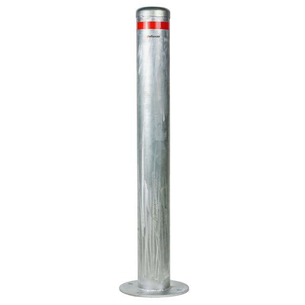 Bollard 165mm Surface Mounted Hot Dipped - Galvanised