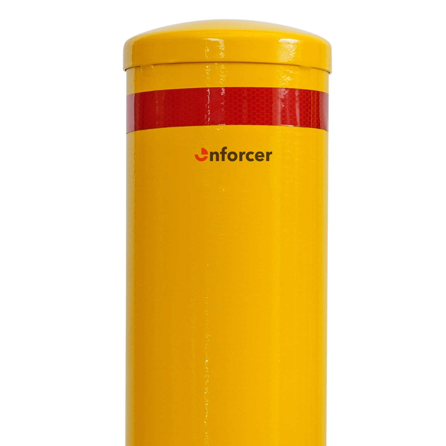Bollard 165mm Surface Mounted Yellow