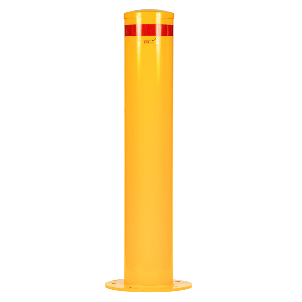 Bollard 220mm Surface Mounted Yellow