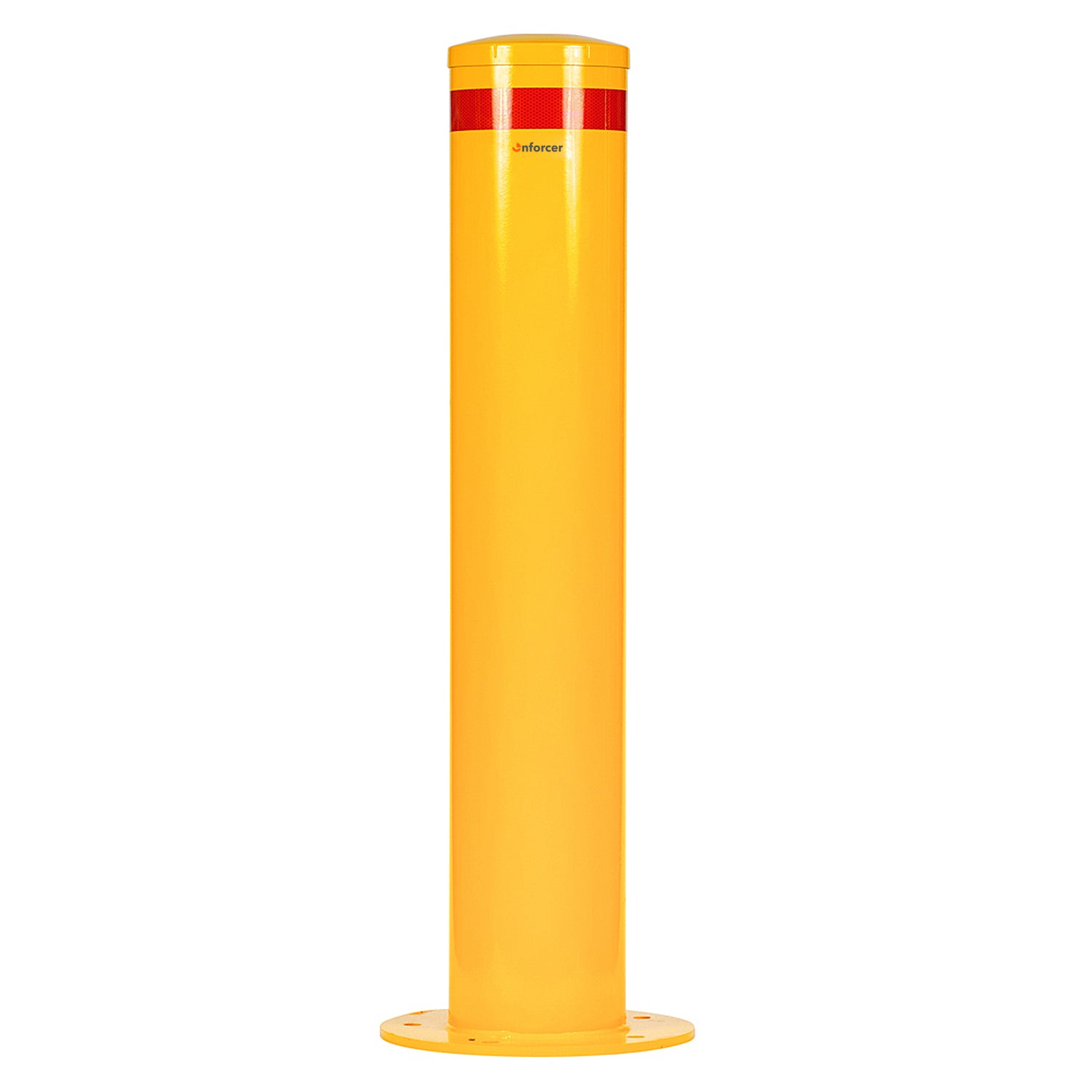 Bollard 220mm Surface Mounted Yellow