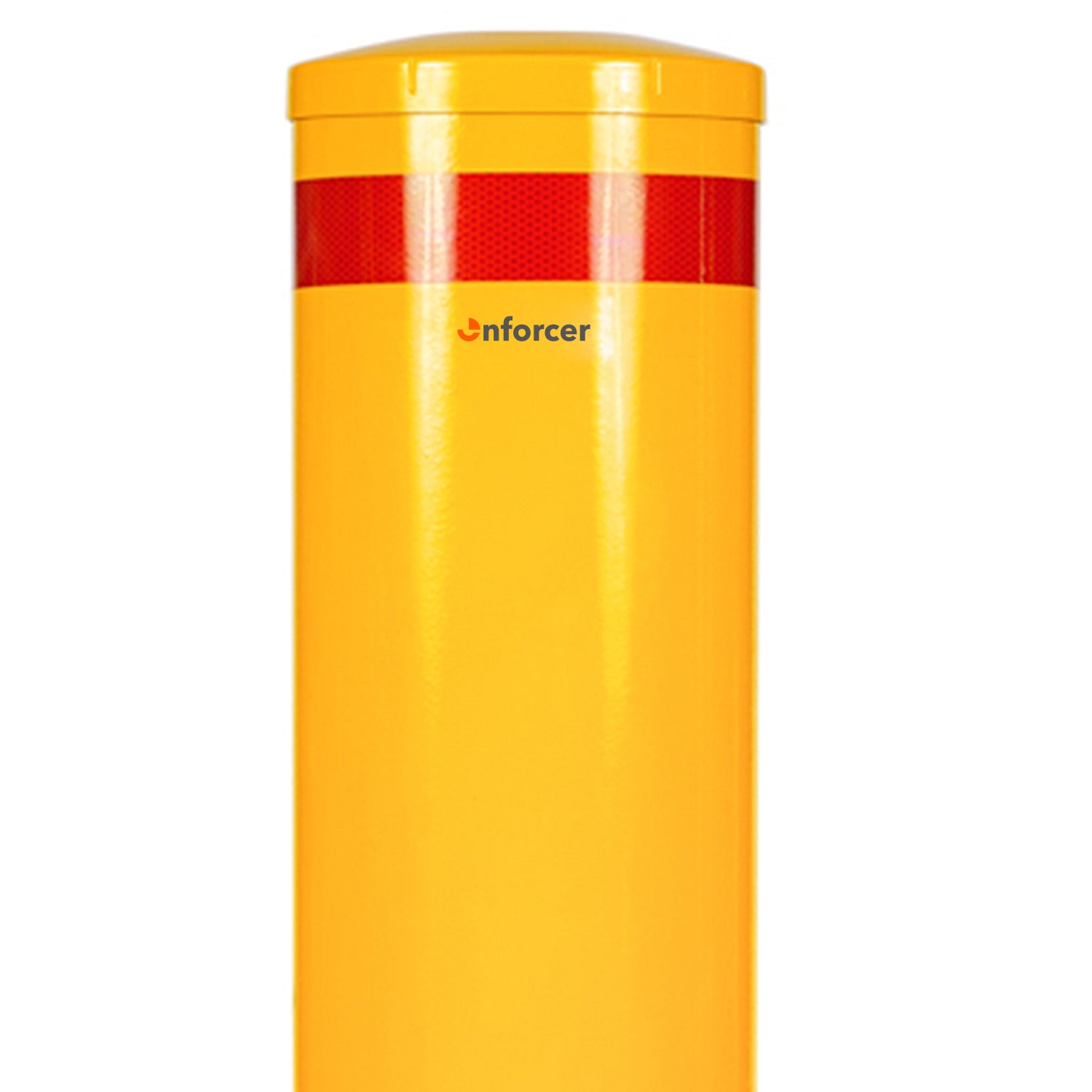 Bollard 220mm Surface Mounted Yellow