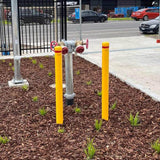 In Ground Bollard 63mm Yellow