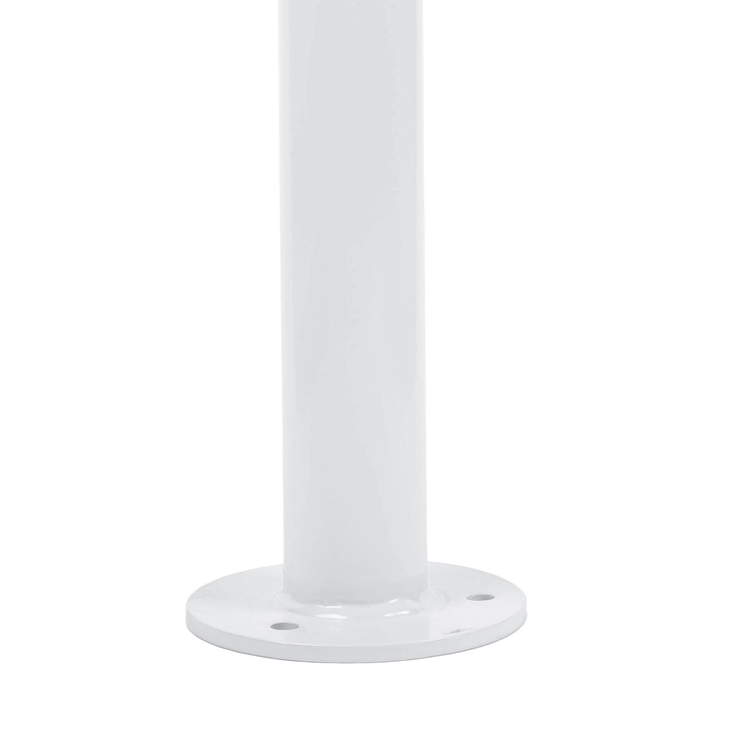 Bollard Surface Mounted 63mm White