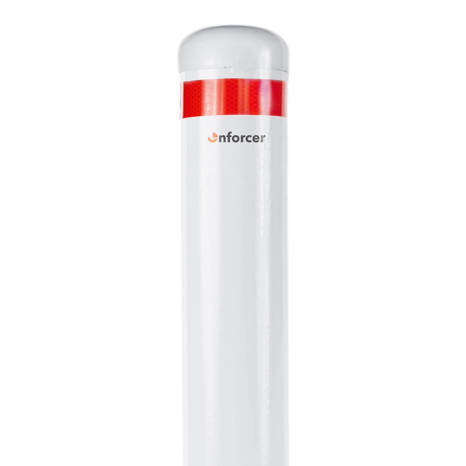 Bollard Surface Mounted 63mm White