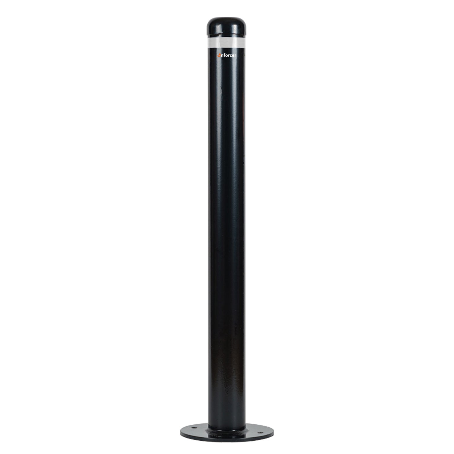 Bollard Surface Mounted 76mm Black