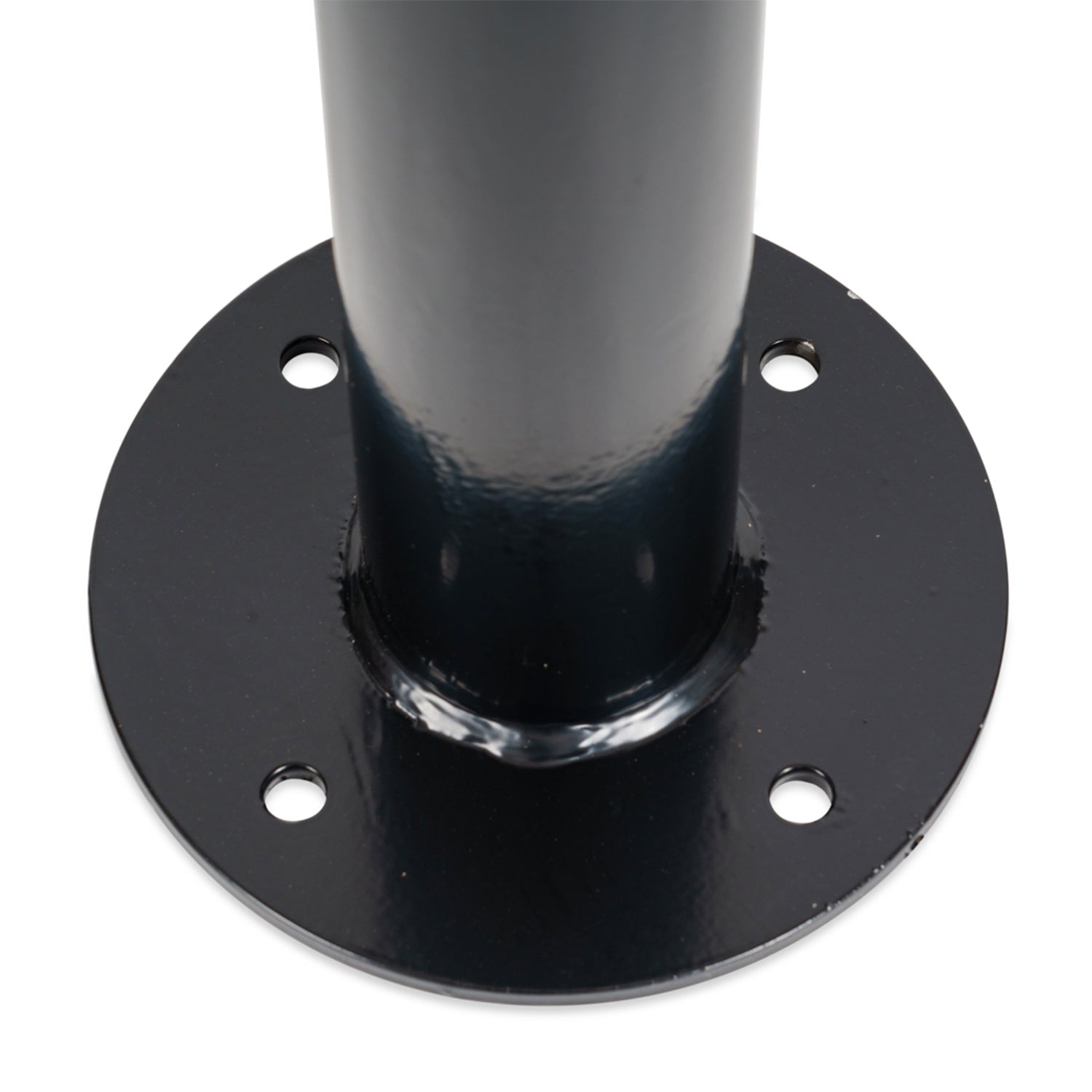 Bollard Surface Mounted 76mm Black