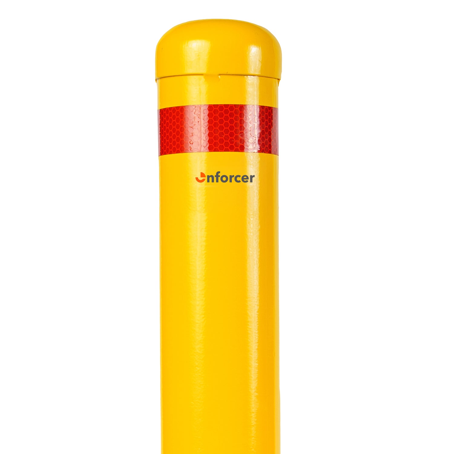 Bollard Surface Mounted 76mm Yellow