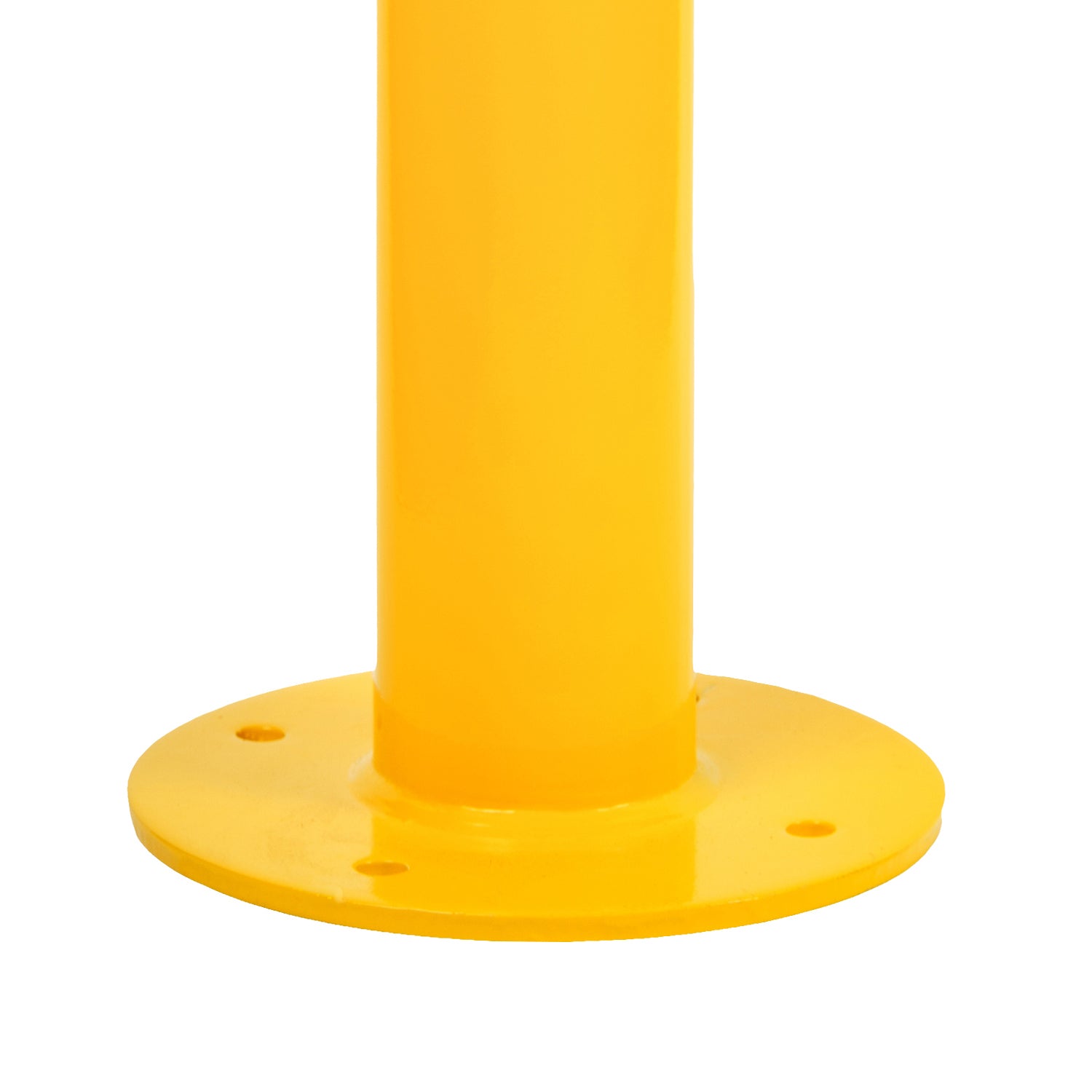 Bollard Surface Mounted 76mm Yellow