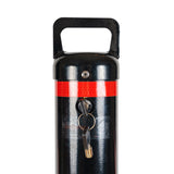 Bollard Removable KeyLock 90mm In Ground - Black