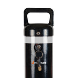Bollard Removable KeyLock 90mm In Ground - Black
