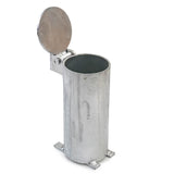 Bollard 90mm In-Ground Removable Keylock  Stainless Steel 316