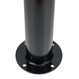 Surface Mounted Bollard 90mm Hot Dipped Galvanised - Black