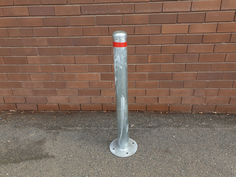 Surface Mounted Bollard 90mm Hot Dipped Galvanised